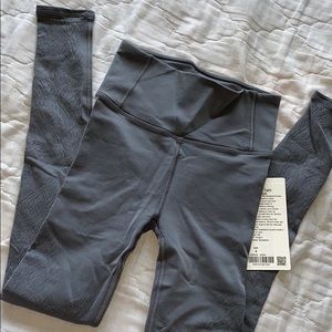 Grey Zen Lululemon Leggings